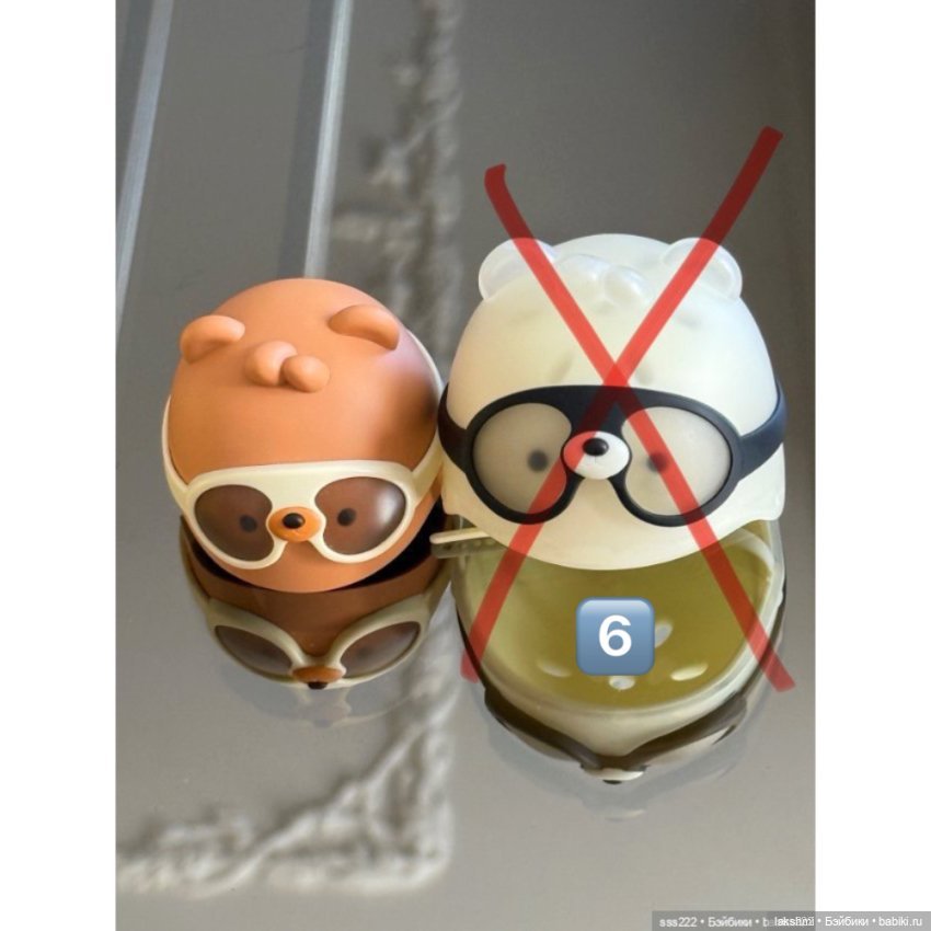 Белый шлем мишка — Аксессуары для BJD (фото 6)