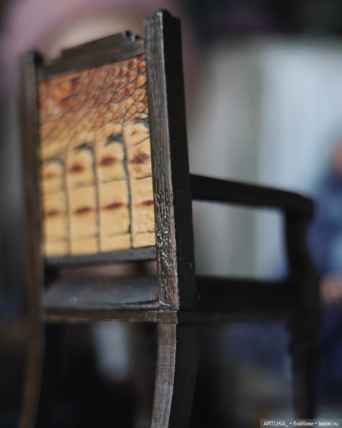 Кресло для куклы и тедди — Кукольная мебель (фото 6)