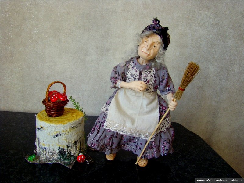 Бабушка Яга — Авторские куклы (фото 5)