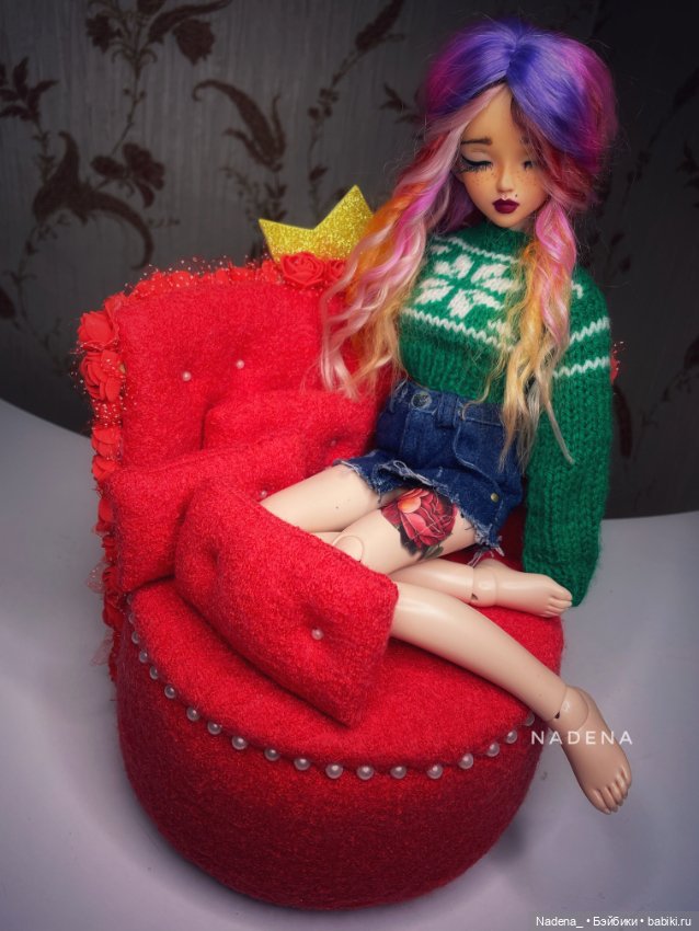 Кресло кукольное — Кукольная мебель (фото 7)