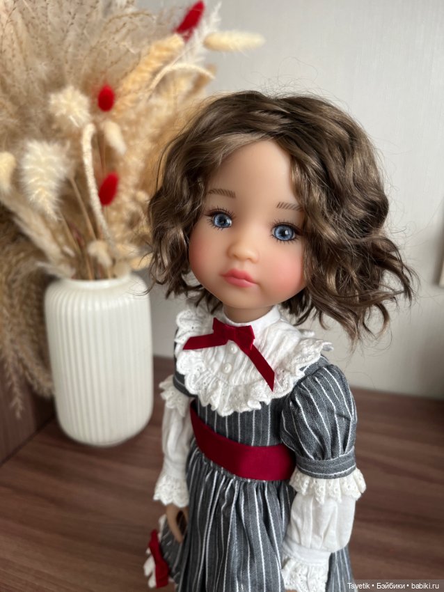 Парик из козочки для кукол Руби Ред (фото 2)