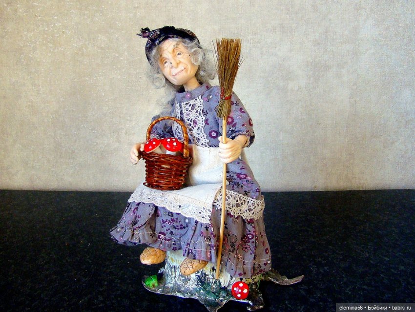 Бабушка Яга — Авторские куклы