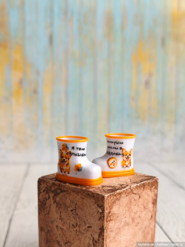 Сапоги для куклы Obitsu11/YMY (фото 7)