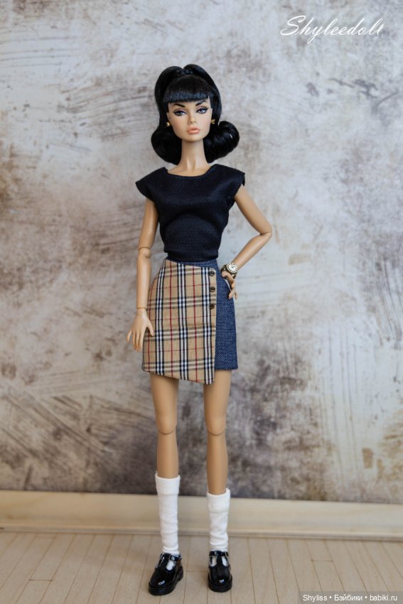 Юбка на Поппи Паркер / Одежда для Poppy Parker