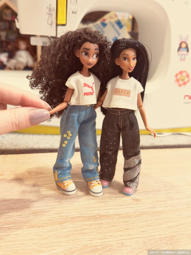 Джинсы на рост 16-16.5 см (фото 5)