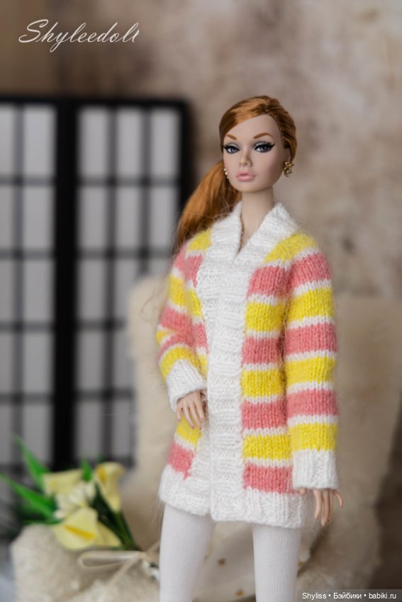 Свитер/Кардиган/Одежда для Поппи Паркер/Poppy Parker (фото 4)