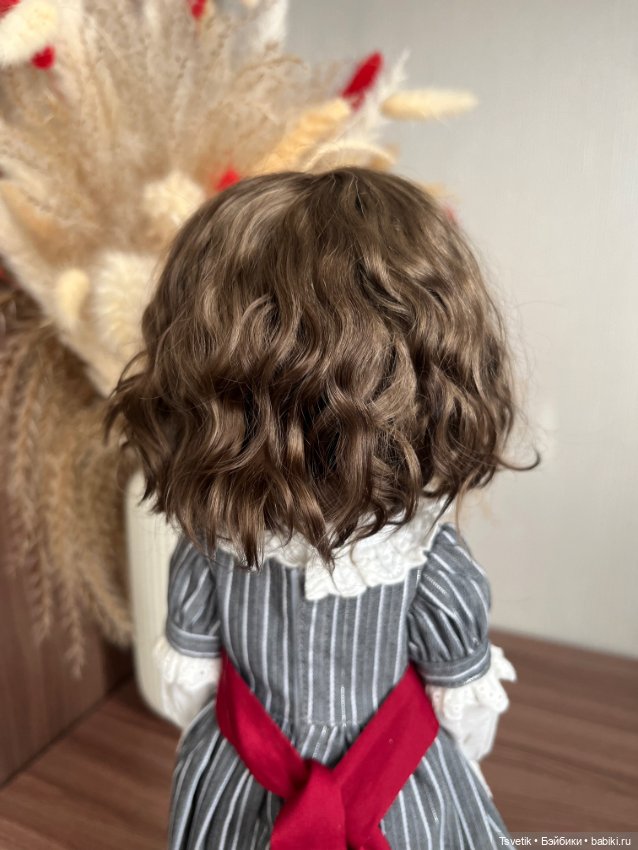 Парик из козочки для кукол Руби Ред (фото 3)