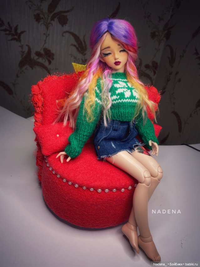 Кресло кукольное — Кукольная мебель (фото 9)