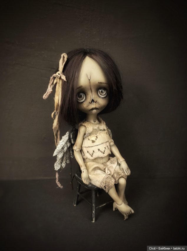 Ангелина авторская шарнирная кукла (фото 3)