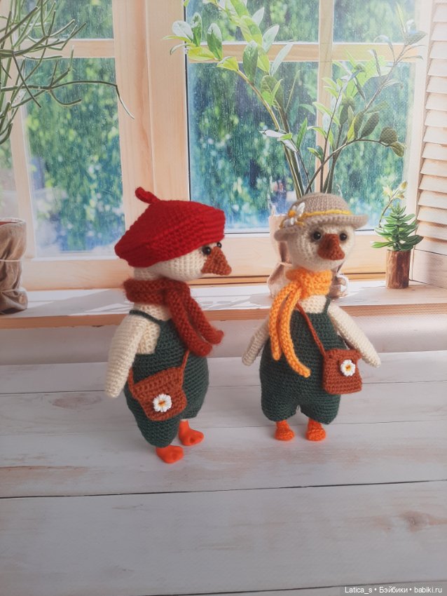 Гусики, лисёнок и др — Авторские игрушки (фото 7)