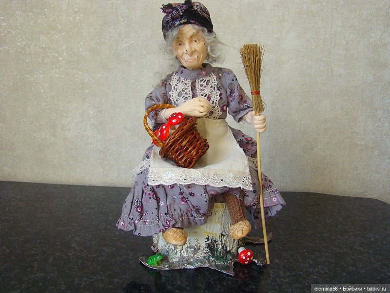 Бабушка Яга — Авторские куклы (фото 4)