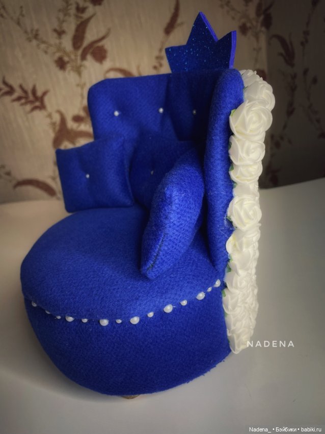 Кукольное кресло /мебель — Кукольная мебель (фото 3)