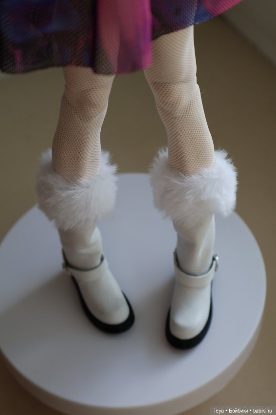 Сапожки с опушкой на ножку до 4.3см (фото 4)