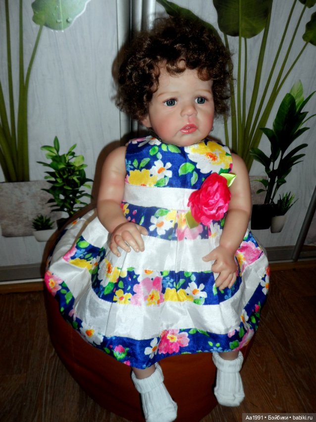 Очень реалистичная детка-реборн (фото 5)