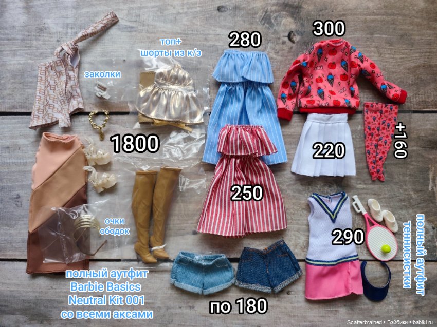 Одежда для Барби и Интегрити (фото 2)