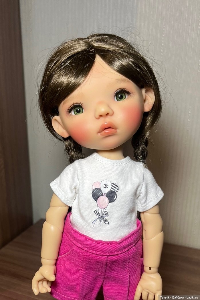 Парик для куклы размер 7-8