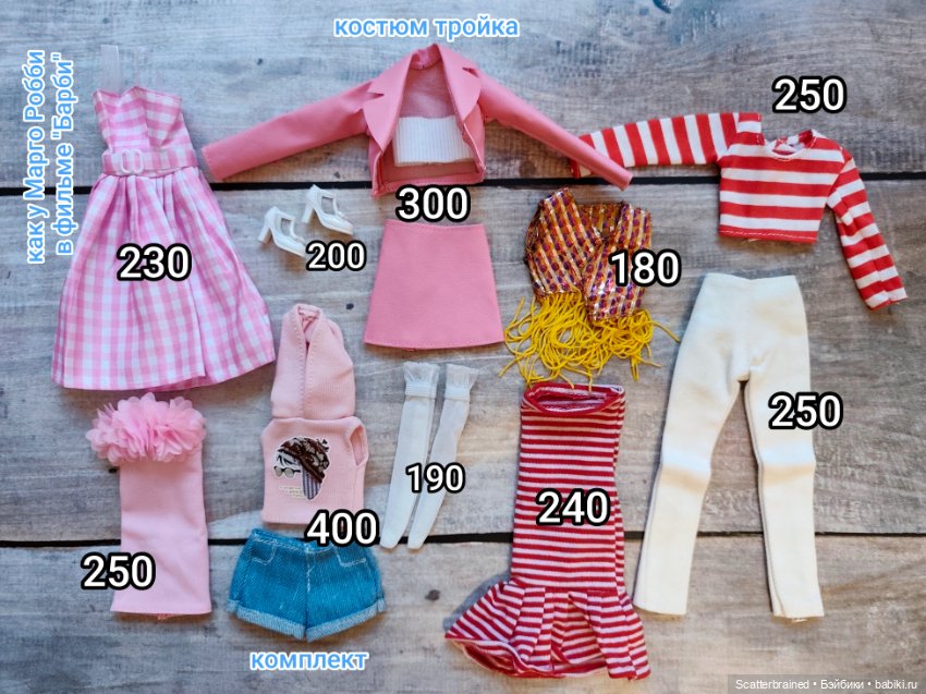 Одежда для Барби и Интегрити (фото 4)