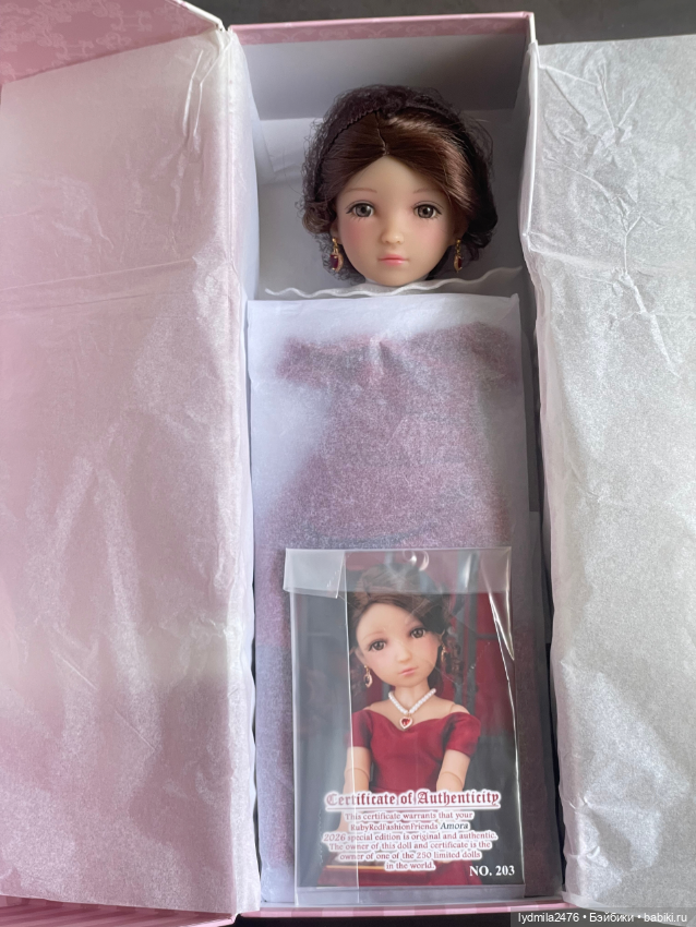 Амора Руби Ред — Коллекционные куклы
