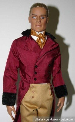 Выкройка PDF в натуральную величину / мужской костюм эпохи регентства для кукол Matt Tonner 43 см (фото 5)