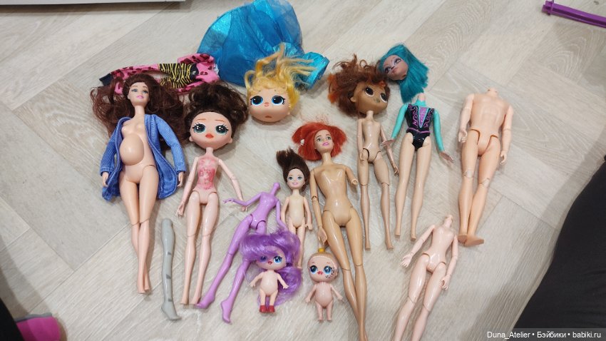 Лот кукол — Игровые куклы