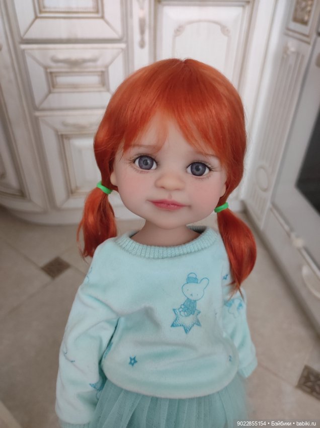 Продам очень красивый паричок из локонов козочки размер 8-9 (фото 3)