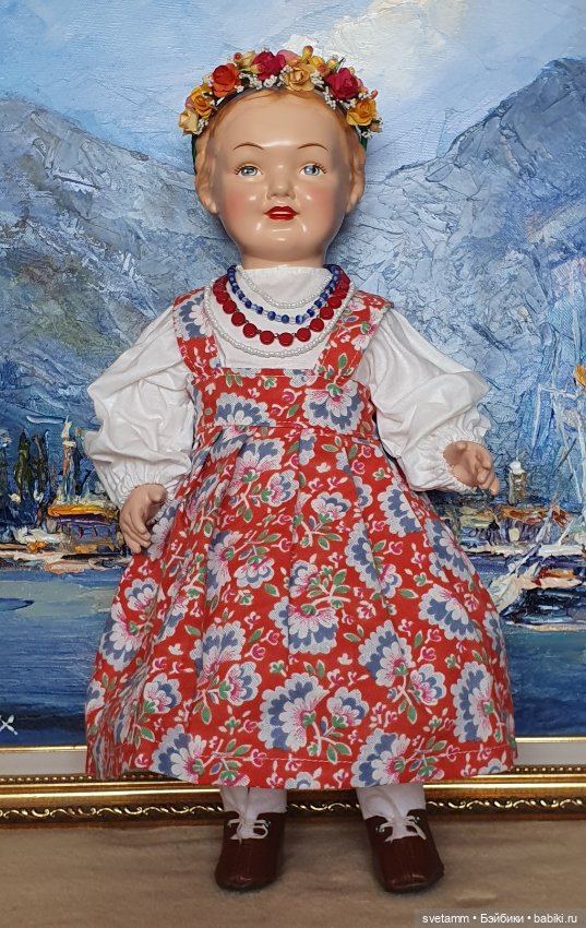 Украинка, ОХК — Винтажные куклы и игрушки детства (фото 7)