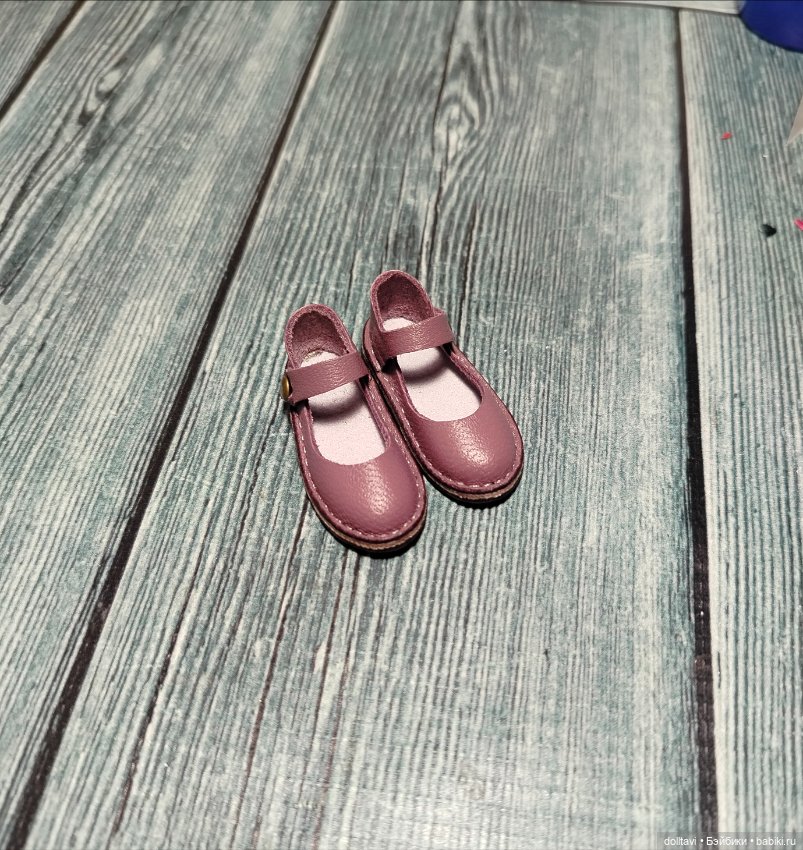 Туфли 4,3*1,6см — Обувь для кукол (фото 2)