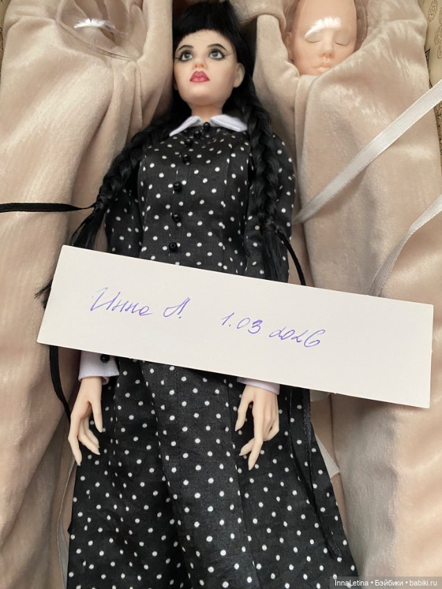 Joydoll Молд Уэнздей — Авторские куклы BJD (фото 8)