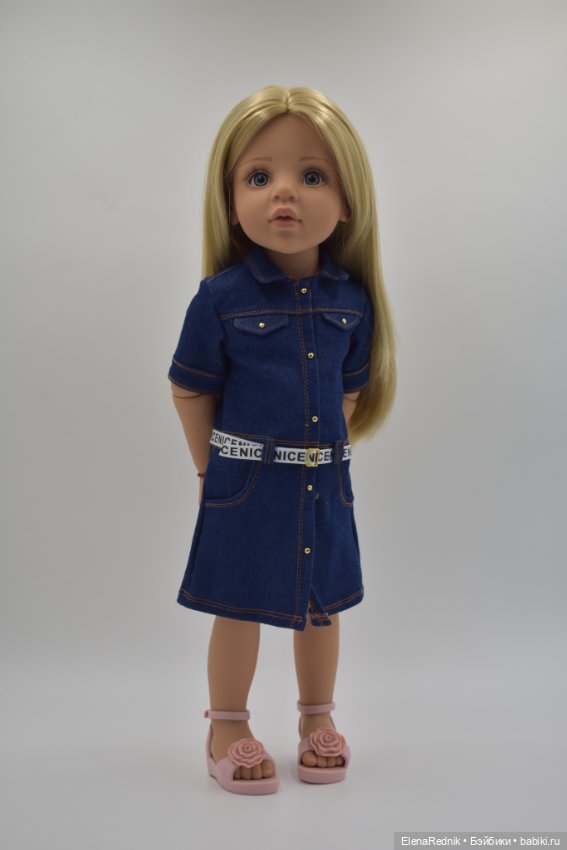 Одежда для кукол готц платье Сафари (фото 4)