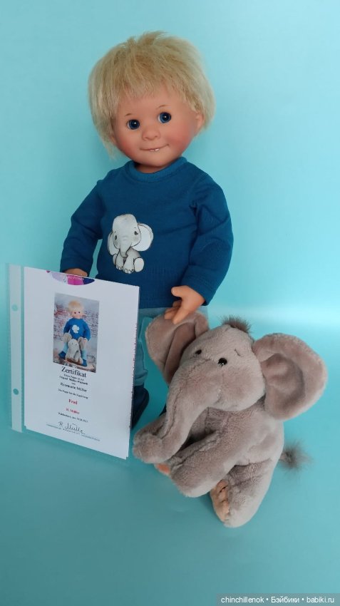 Обаятельный студийный Wichtel Фред от Rosemarie Muller (фото 7)