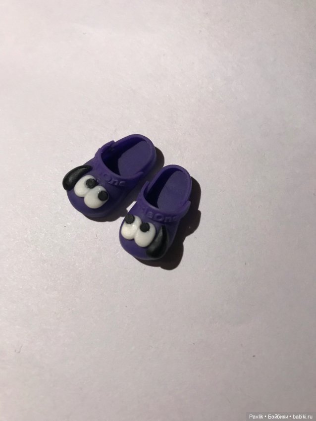 Сапоги-утки и кроксы Luna для формата 1/12, OB11 и подобных (фото 6)