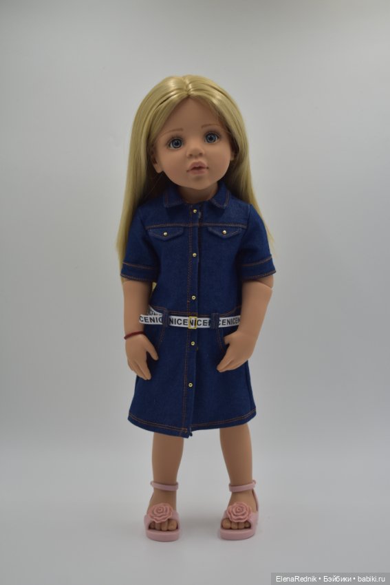 Одежда для кукол готц платье Сафари (фото 2)