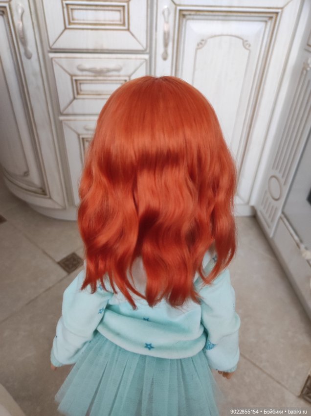 Продам очень красивый паричок из локонов козочки размер 8-9 (фото 9)