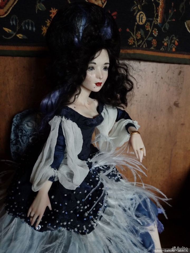 Фарфоровая кукла Гортензия от Тони Надточий