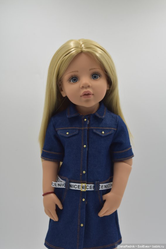 Одежда для кукол готц платье Сафари