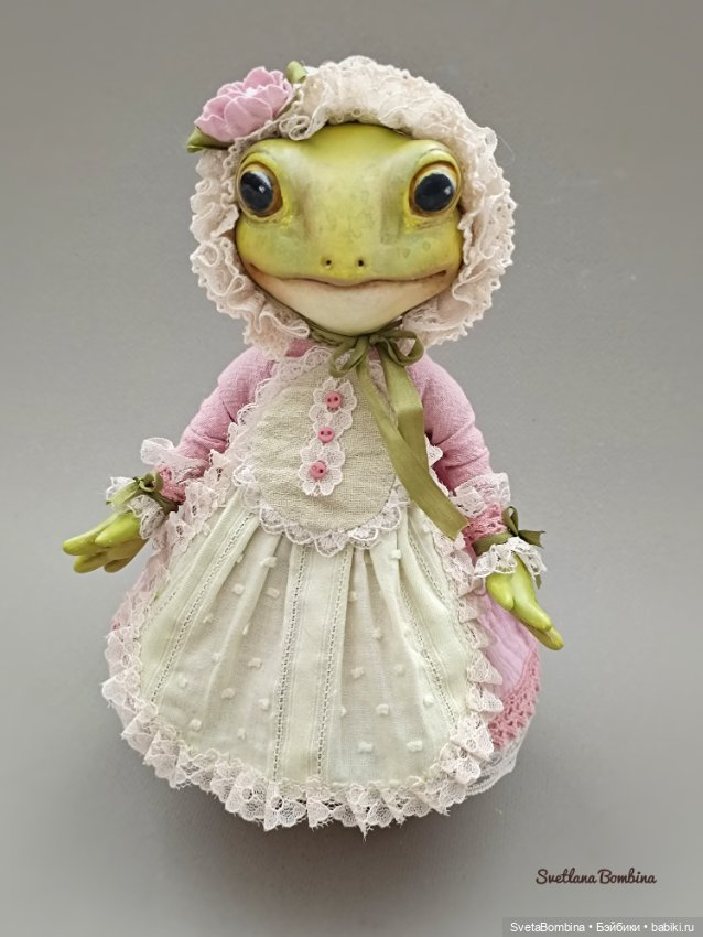 Лягушечка — Авторские игрушки (фото 6)