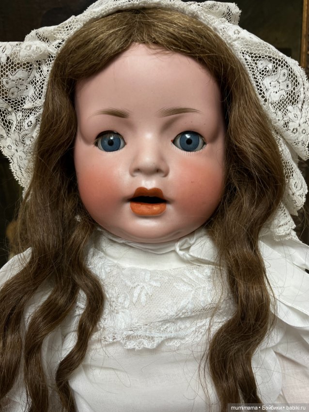 Очень редкая характерная кукла HANNA SCHÖNAU&HOFFMEISTER рост 64 см (фото 7)