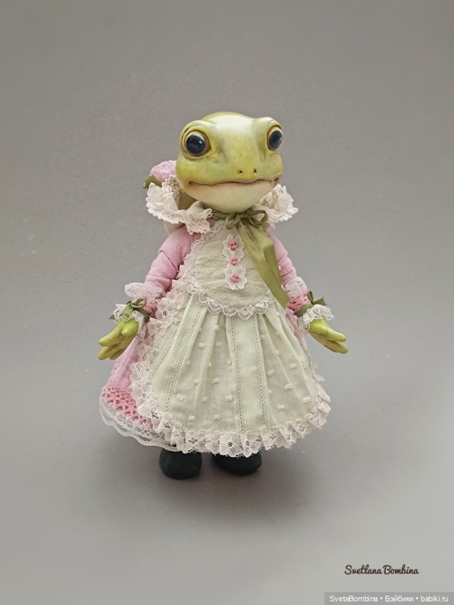Лягушечка — Авторские игрушки (фото 7)