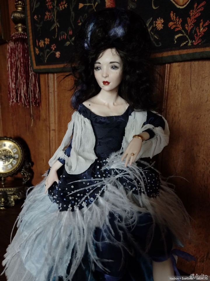 Фарфоровая кукла Гортензия от Тони Надточий (фото 3)