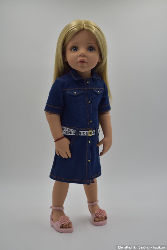 Одежда для кукол готц платье Сафари (фото 6)