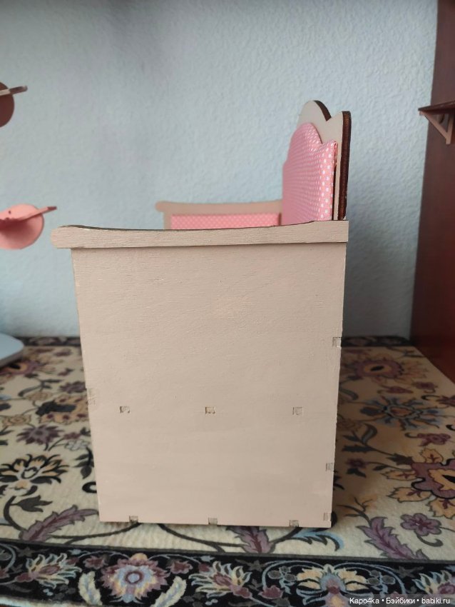 Диван с ящиками для кукол около 30 см (Паолок/Барби) (фото 8)
