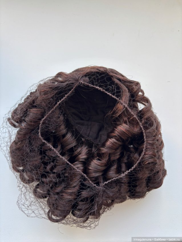 Парик от Эстер Руби ред — Парики и волосы (мохер) для кукол (фото 2)