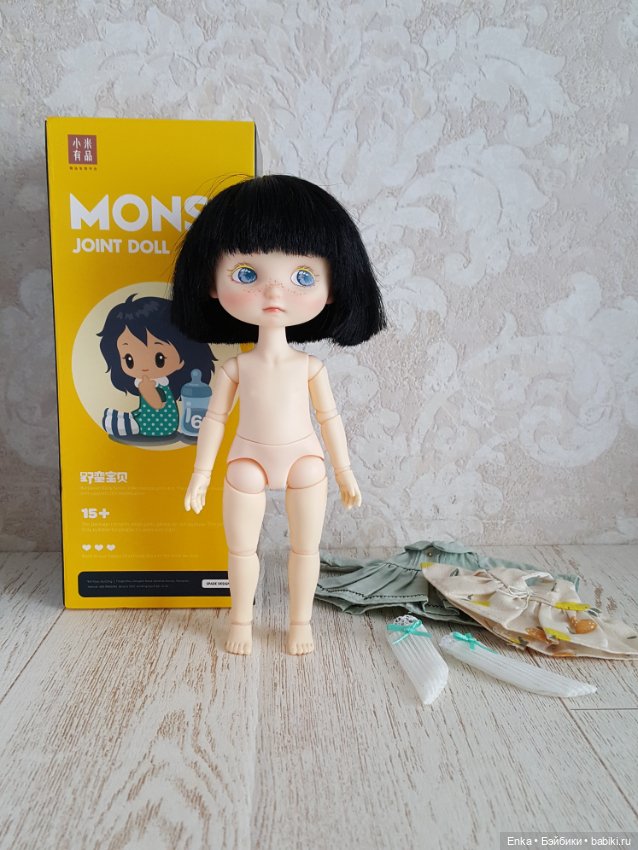 Pipitom на теле Monst — Шарнирные куклы (не BJD)
