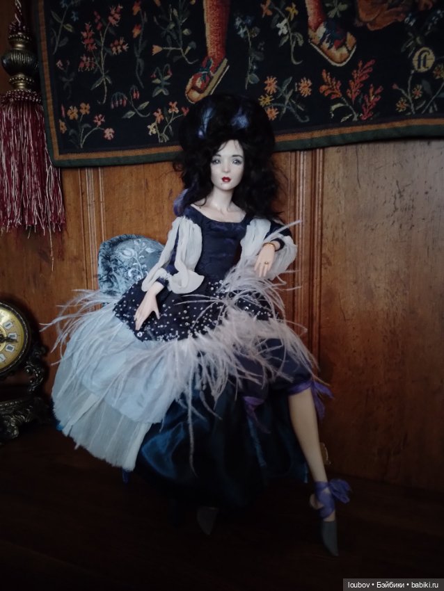 Фарфоровая кукла Гортензия от Тони Надточий (фото 7)