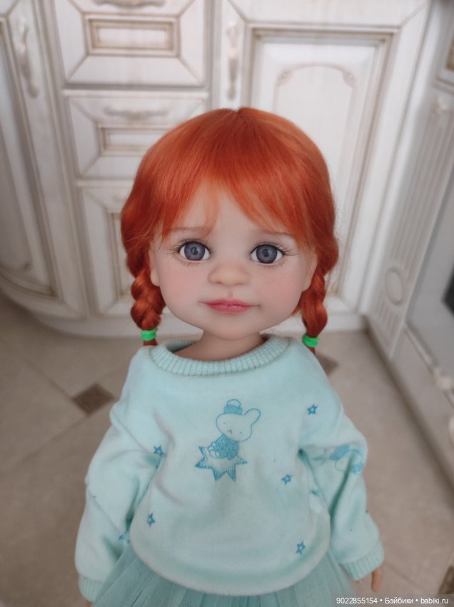 Продам очень красивый паричок из локонов козочки размер 8-9 (фото 4)