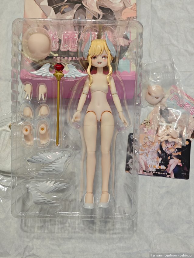 Neo Eden Toys Близнецы света и тьмы белая лимитка (фото 2)