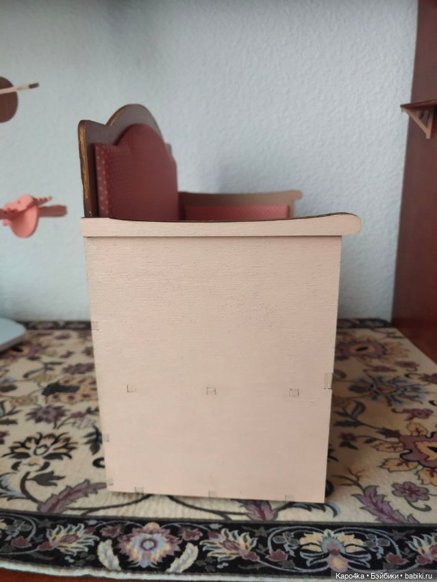 Диван с ящиками для кукол около 30 см (Паолок/Барби) (фото 6)