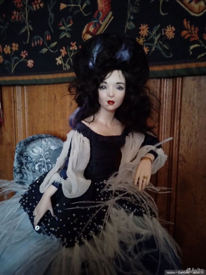 Фарфоровая кукла Гортензия от Тони Надточий (фото 6)