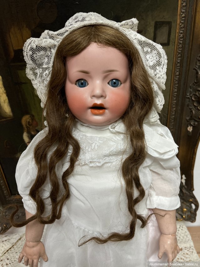 Очень редкая характерная кукла HANNA SCHÖNAU&HOFFMEISTER рост 64 см (фото 3)