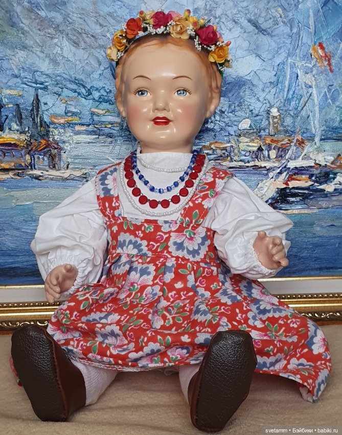 Украинка, ОХК — Винтажные куклы и игрушки детства (фото 6)